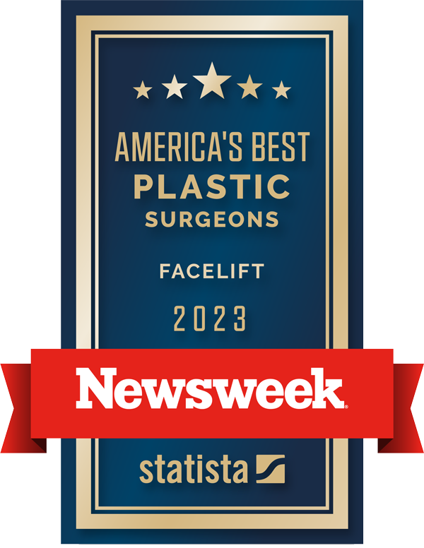 Newsweek Plastic Surgeons 2023 Logo Facelift Basic